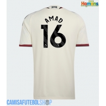 Camisa de time de futebol Manchester United Amad Diallo #16 Replicas 3º Equipamento 2026-27 Manga Curta